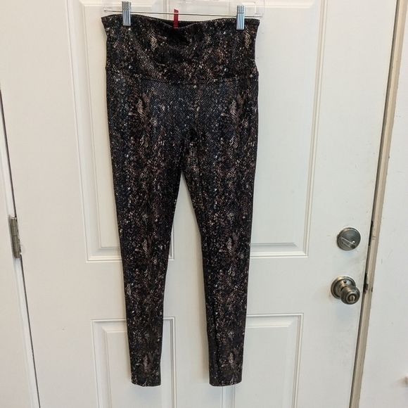 Spanx Snakeskin Pants Faux Leather - Picture 4 of 6